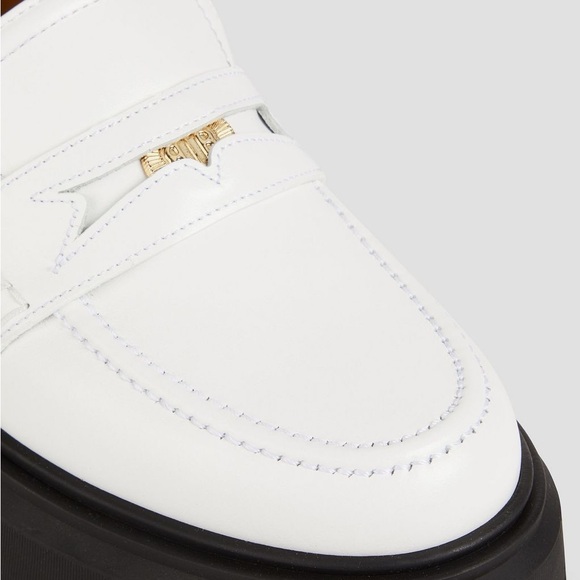 MAJE White Leather Loafers - Brand new in box - CURRENTLY ON SITE FOR $400+ - Picture 9 of 11